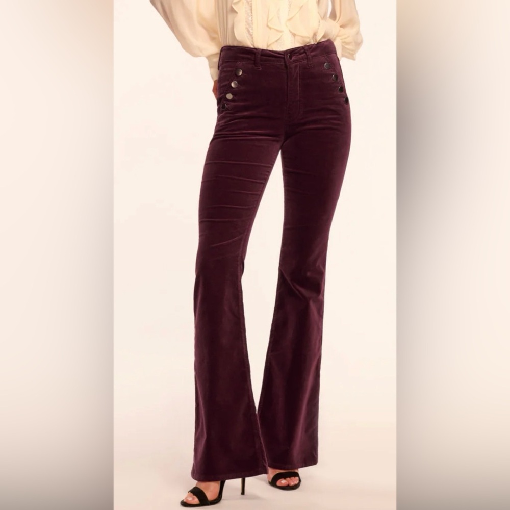 NWOT Ramy Brook Helena velvet blackberry 27